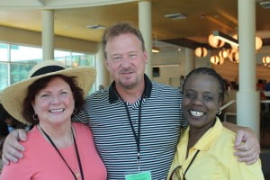 Chris & Ndinda ran into Rev. Frank Schaefer at Annual Conference!